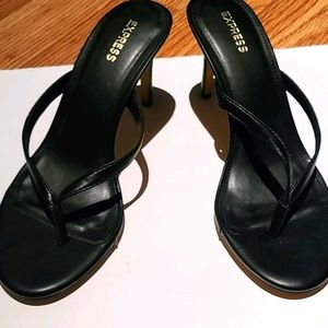 Express Black Sandals